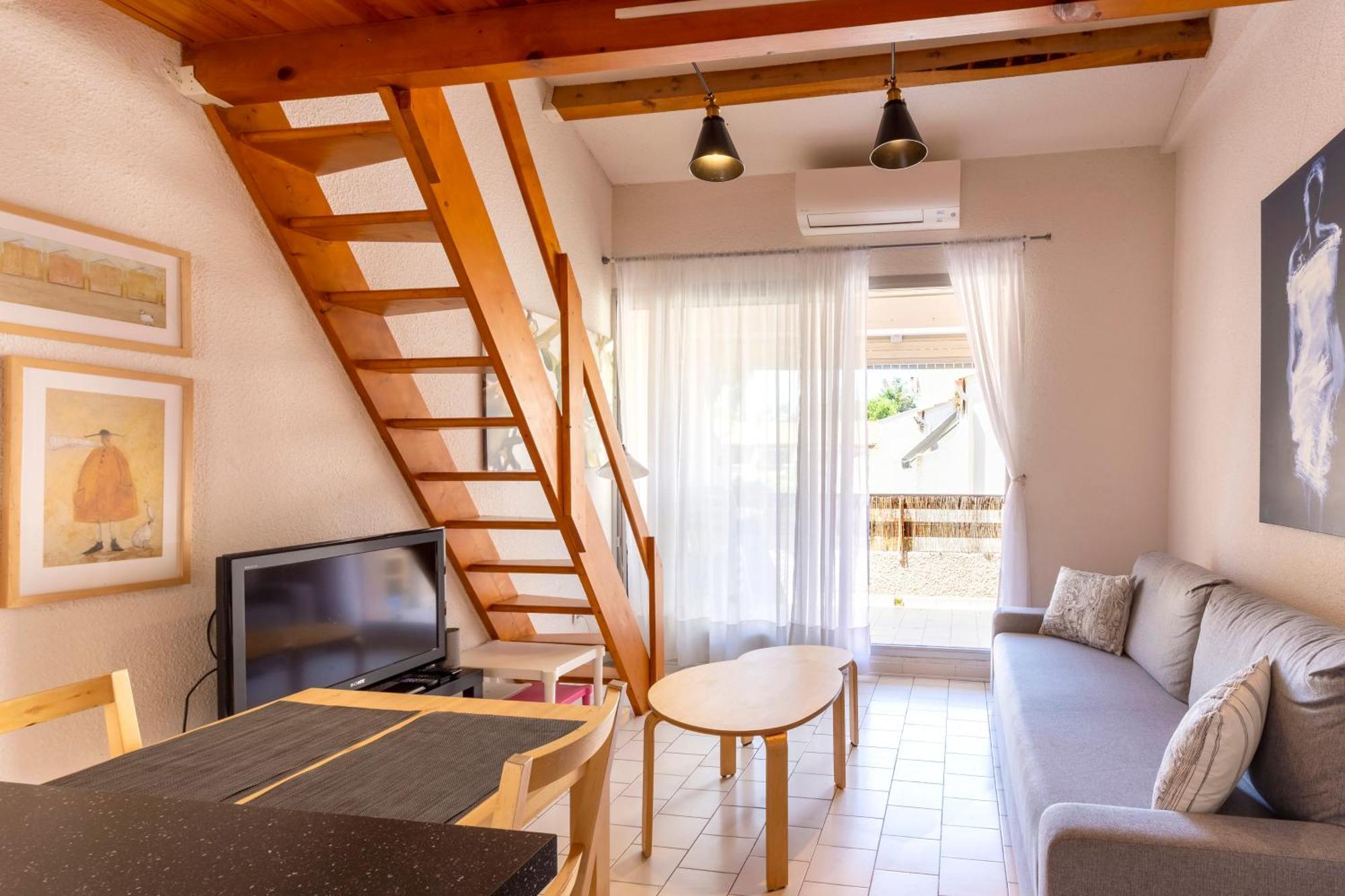 40m2 Cosy Avec Piscine, Clim, Parking Prive *